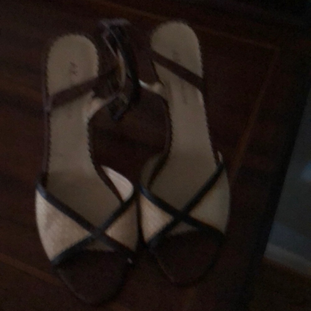 Open toe heels